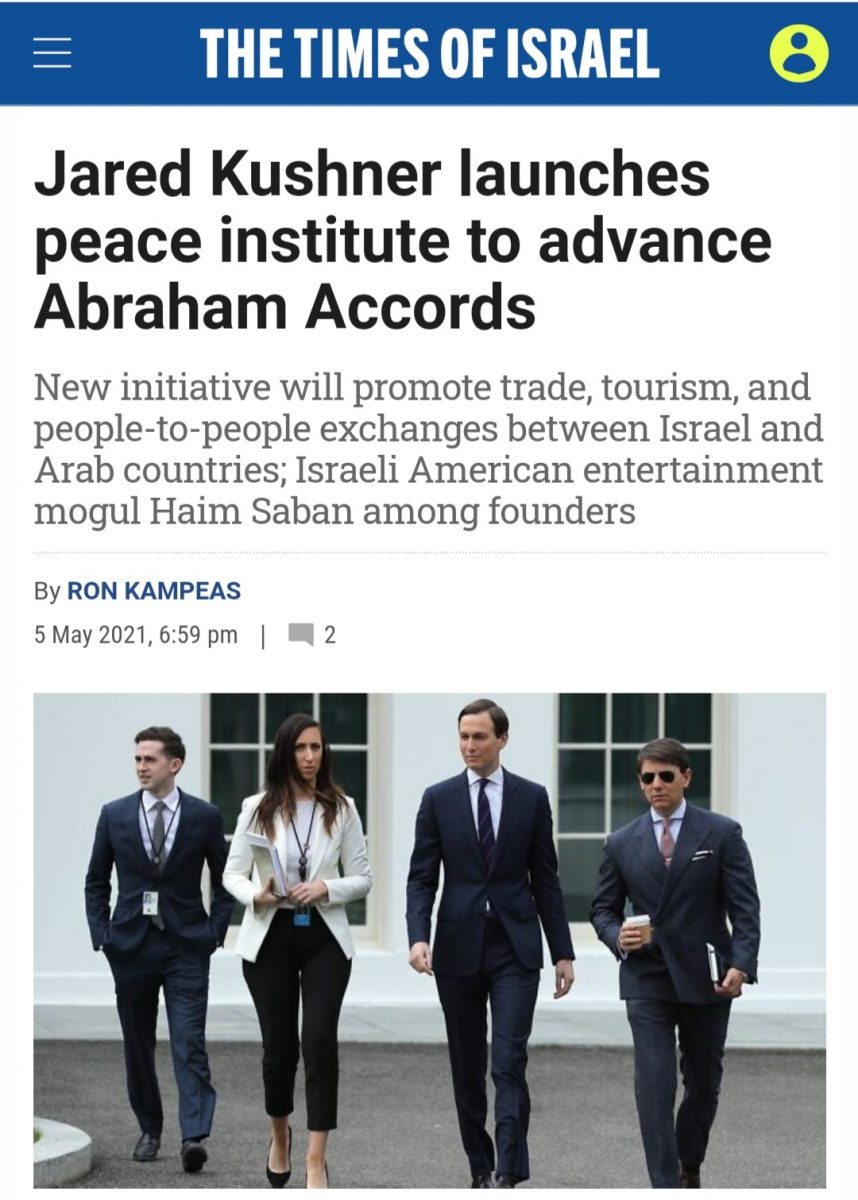 THE ABRAHAM ACCORD PEACE TREATY : A HARBINGER TO THE DANIEL 9:27 ...